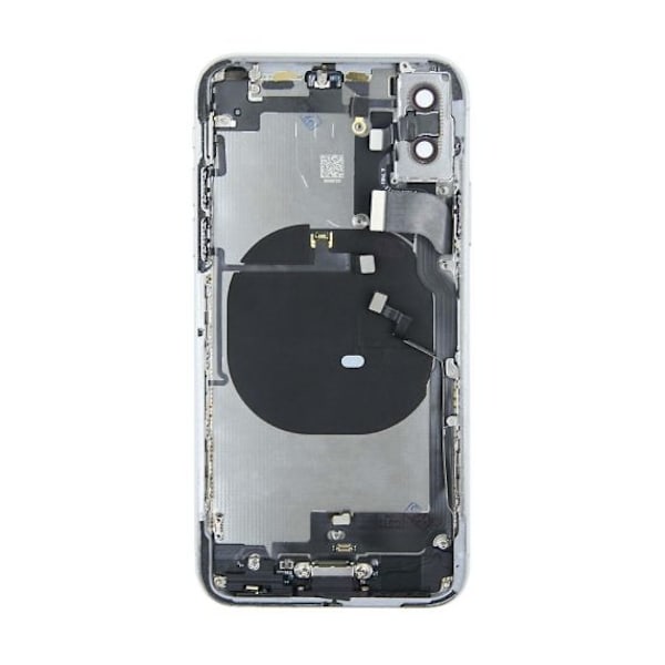 iPhone X Baksida Med Komplett Ram - Vit