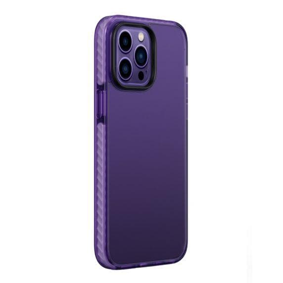 iPhone 13 Pro Max Stöttåligt TPU Mobilskal - Lila