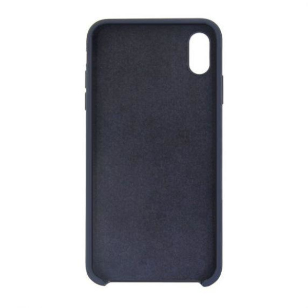 Silicone Case For iPhone X/XS Midnight Blue