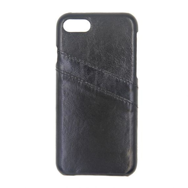 Fitted Leather Case For iPhone 7/8 Black