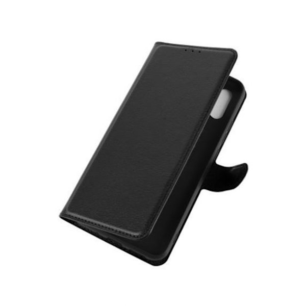 Flip Stand Leather Wallet Case For Xiaomi Redmi 9A Black