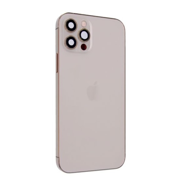iPhone 12 Pro Baksida med Komplett Ram - Guld