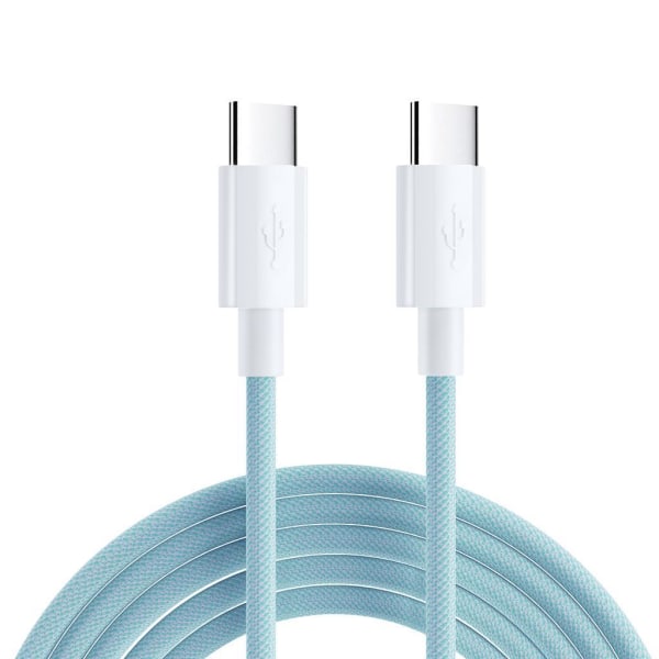 SiGN Boost USB-C till USB-C Kabel, 60W, 2m - Blå