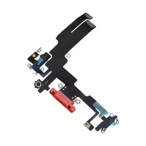 iPhone 14 Laddkontakt med Flexkabel Original - Röd