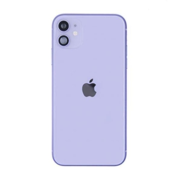 iPhone 11 Baksida med Komplett Ram - Violett