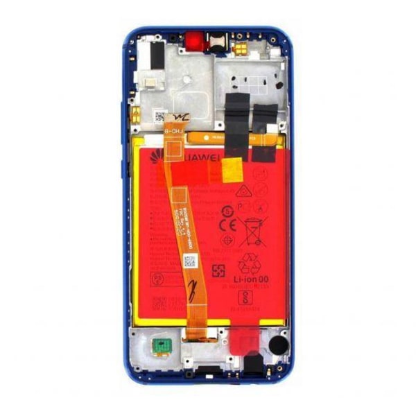 Huawei P20 Lite Skärm med LCD Display med Batteri Original - Blå