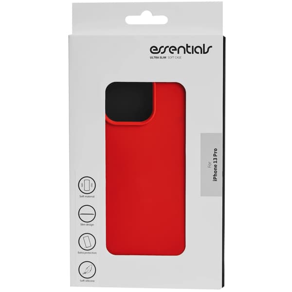 iPhone 13 Pro silicone back cover, Red