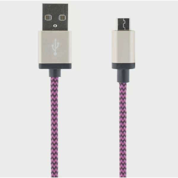 Streetz Micro USB-kabel 1m - Lila