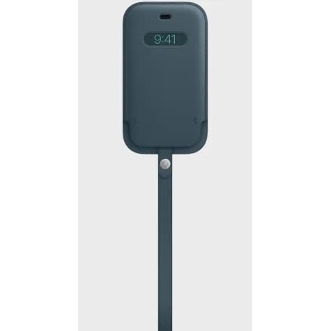 iPhone 12 Pro Max Lädersleeve från Apple – Baltic Blue