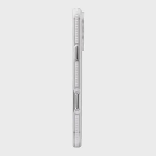 Rvelon Mobilskal Korrugerad Magsafe för iPhone 17 - Vit