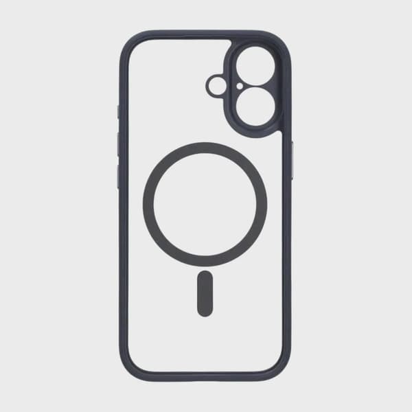 Skal för iPhone 17 med MagSafe & Kameraskydd med Blå