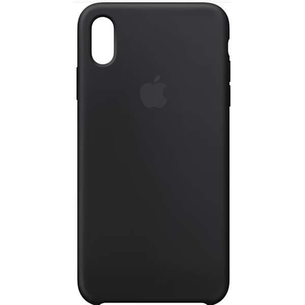 iPhone Xs Max silikonfodral (svart)