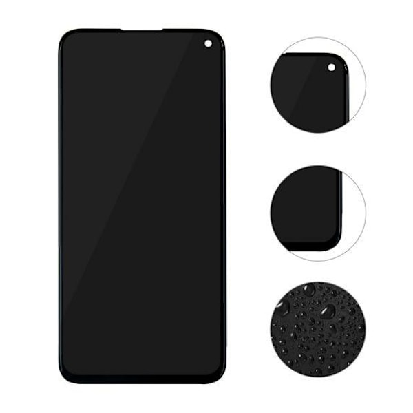 Huawei P40 Lite Skärm/Display OEM - Svart