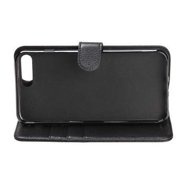 Flip Stand Leather Case For iPhone 7 Plus/8 Plus Black