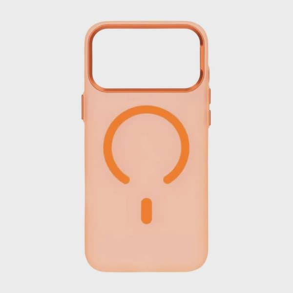 Magsafe-skal iPhone 17 Pro Max, Kameraskydd - Frostat Orange