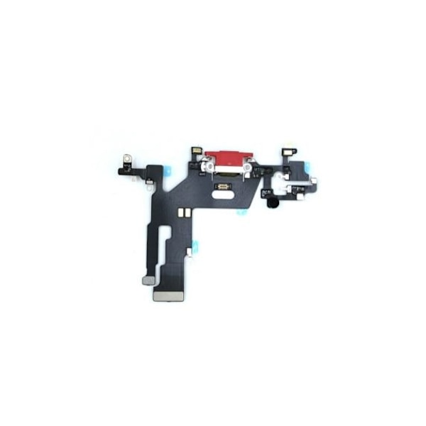 iPhone 11 Laddkontakt Flexkabel - Röd