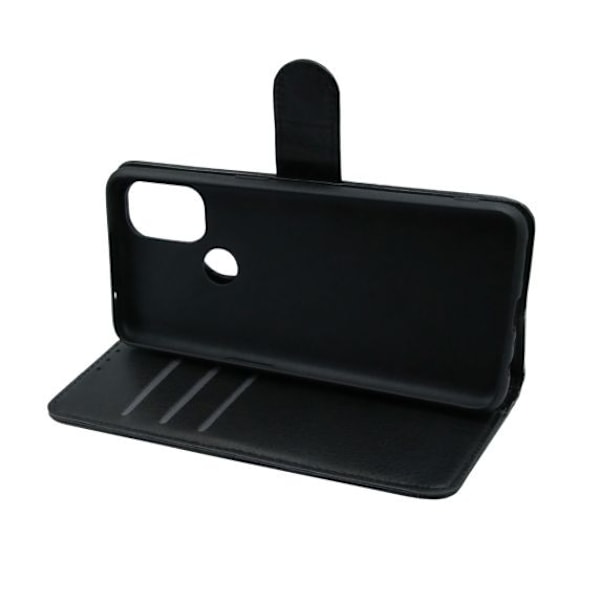 Flip Stand Läderfodral till OnePlus Nord N10 5G Svart