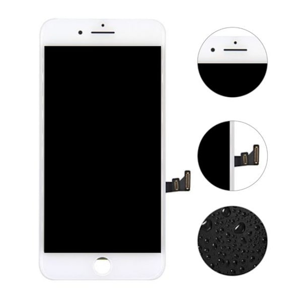 iPhone 8 Plus C11 Skärm/Display - Vit (Tagen från ny iPhone)