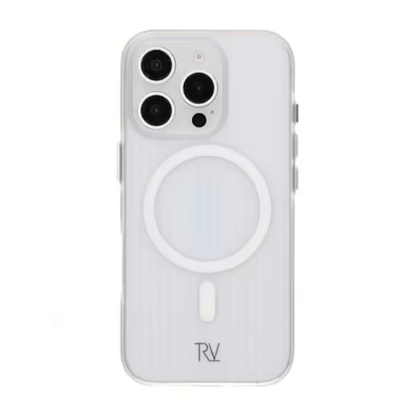 iPhone 16 Pro Max Mobilskal Korrugerad Magsafe Rvelon - Transparent