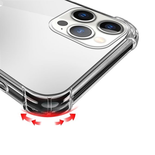 Stöttåligt Mobilskal iPhone 12/12 Pro - Svart