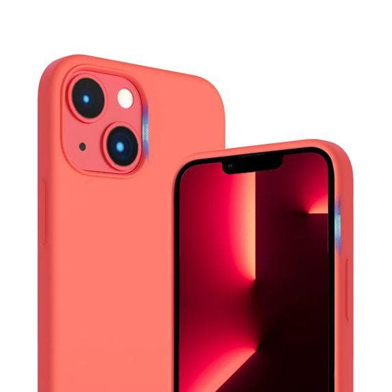 iPhone 14 Silikonskal Rvelon MagSafe - Rosa