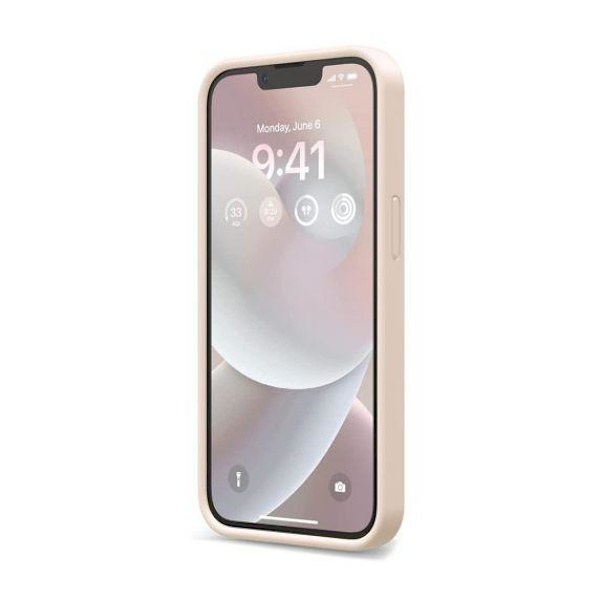 iPhone 14 Silikonskal - Sand Rosa