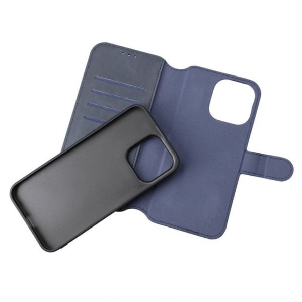 iPhone 15 Pro Max Plånboksfodral Magnet Rvelon - Blå