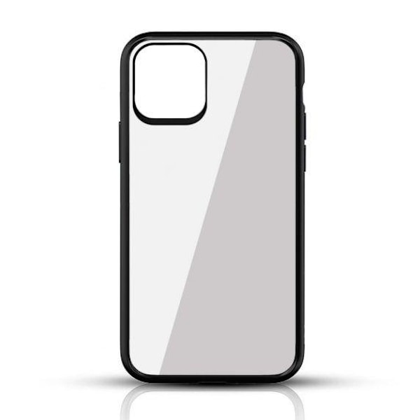 iPhone 11 Pro Max Transparent Shockproof With TPU Edge Case Black