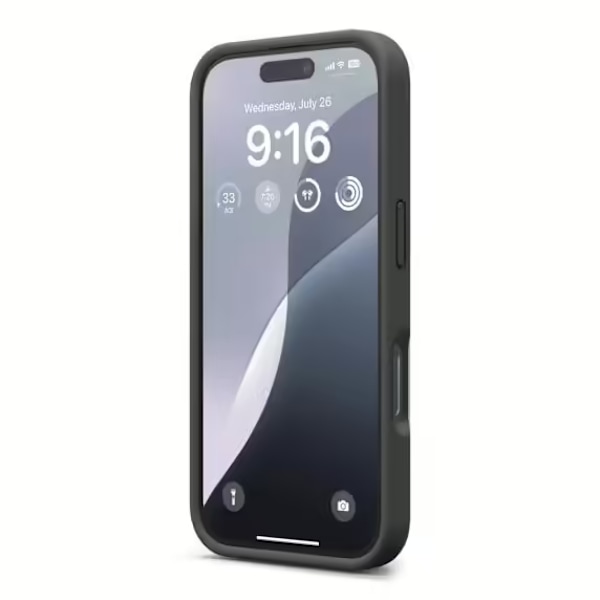 iPhone 16 Pro Case - Silicone Rvelon Black