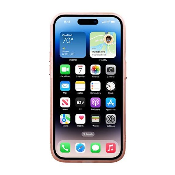 iPhone 14 Pro Max Mobilskal - Frostat Rosa