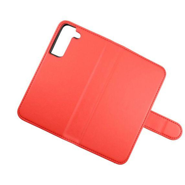 RV Magnetiskt Plånboksfodral - Samsung S22 Plus - Röd