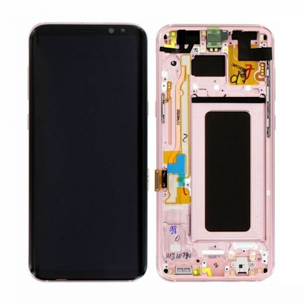 Samsung Galaxy S8 Plus Skärm/Display Original - Rosa