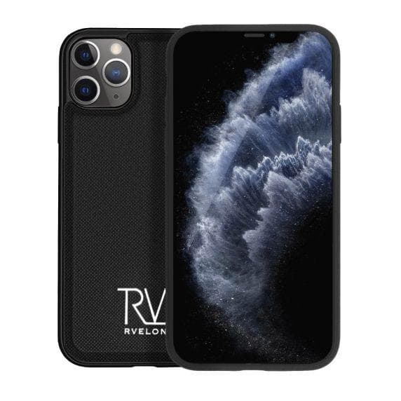 RV Magnetisk Plånboksfodral - iPhone 11 Pro - Svart