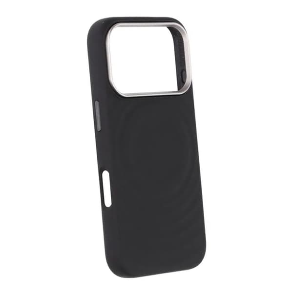 Mobilskal Silikon med Magsafe för iPhone 17 Pro - Svart