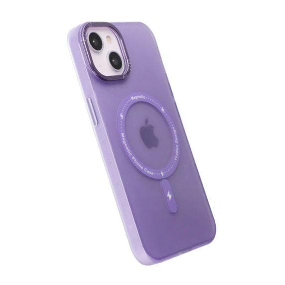 iPhone 14 Plus Mobilskal med MagSafe - Frostat Lila