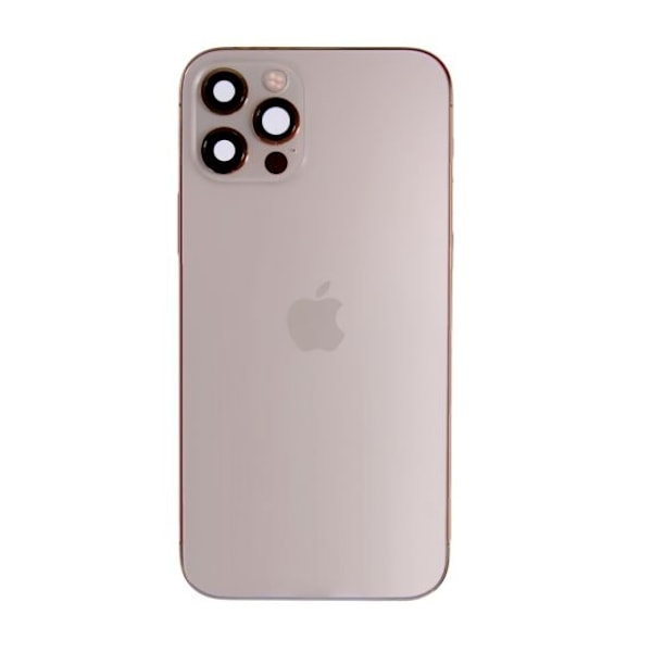 iPhone 12 Pro Baksida med Komplett Ram - Guld