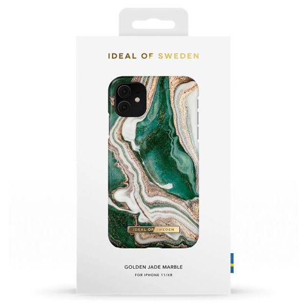 iDeal Of Sweden Fashion Skal för iPhone 11 & XR - Golden Jade Ma