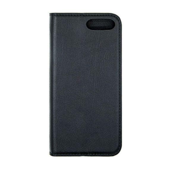 Flip Stand Leather Wallet Card holder Case Black For iPhone 7/8 Plus