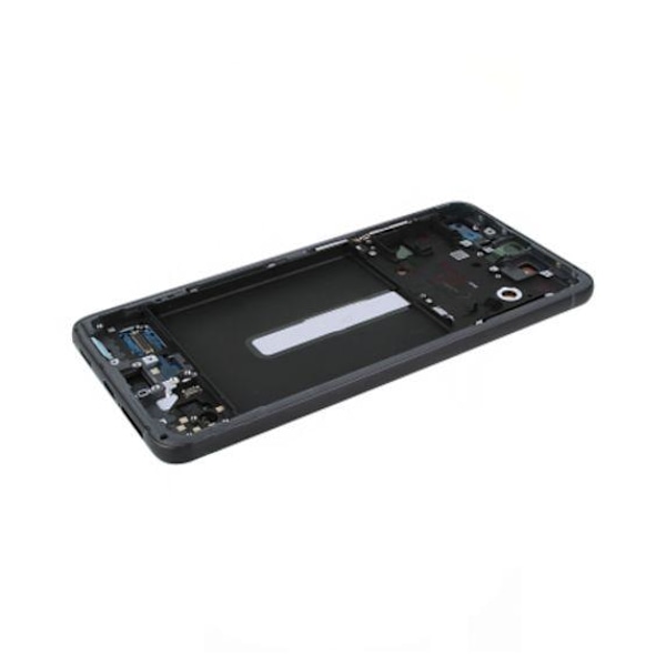 Samsung Galaxy S21 FE Skärm med LCD Display Original - Grafit/Sv