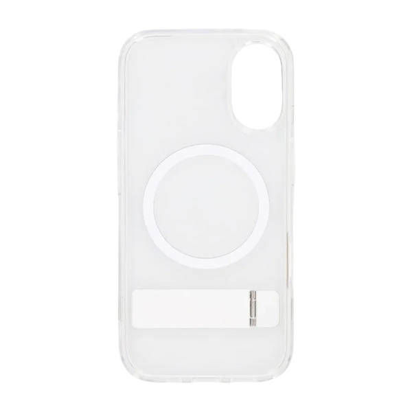 Mobilskal Rvelon med Stativ för iPhone 17 - Transparent
