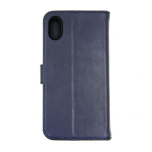 iPhone XR Leather Case Blue