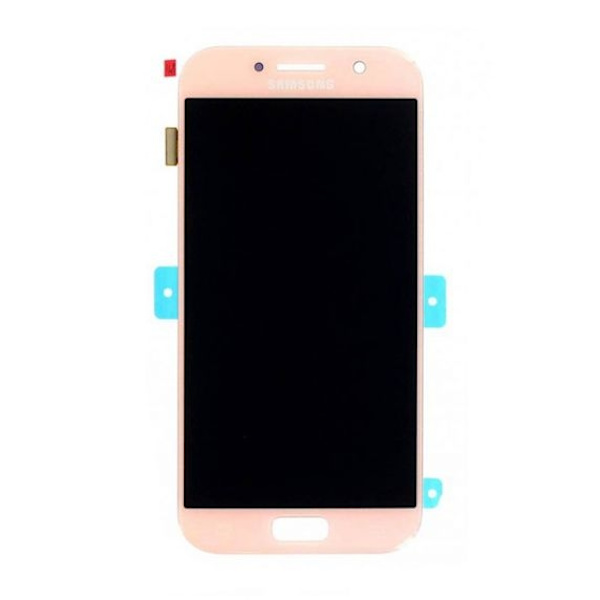 Samsung Galaxy A5 2017 LCD Skärm med Display Original - Rosa