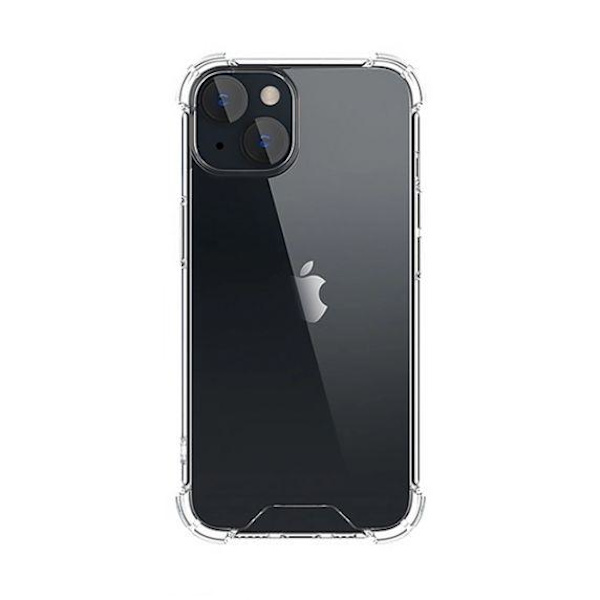 iPhone 14 Max Skal - Stöttåligt Transparent