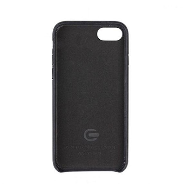 Fitted Leather Case For iPhone 7/8 Black