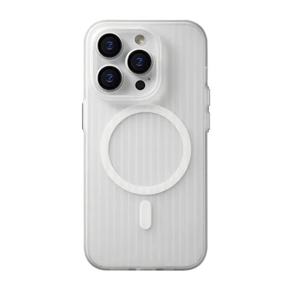 iPhone 15 Pro Max Mobilskal Korrugerad Anti-Halk - Transparent
