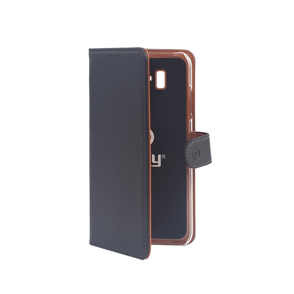 Celly Gelskin Cover Transparent Mobilskal för Galaxy J6 Plus Bla