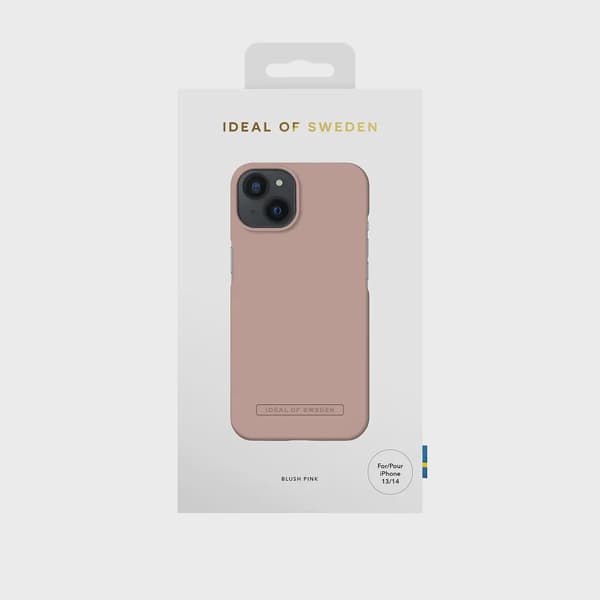 iDeal iPhone 14 Seamless Skal – Blush Pink