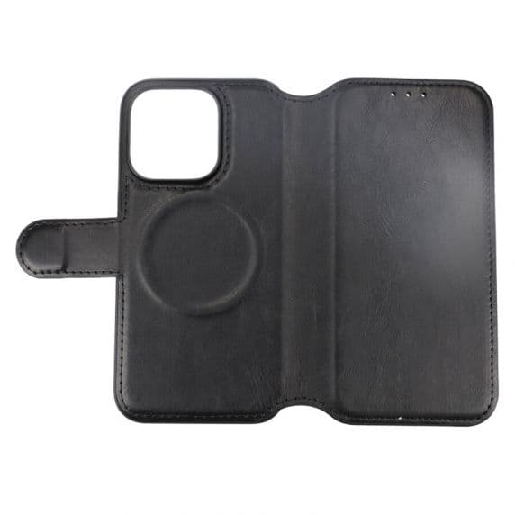 iPhone 15 Plus Plånboksfodral med Magsafe Rvelon - Svart