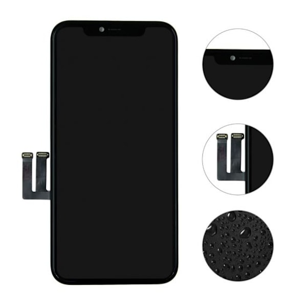 iPhone 11 Skärm/Display Renoverad - Svart