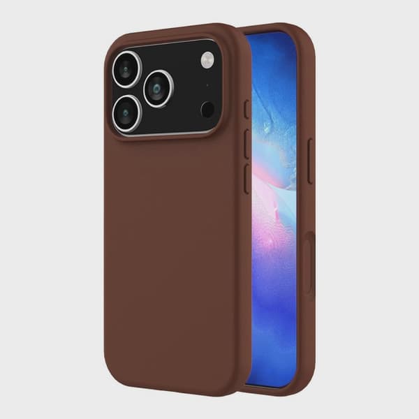 Rvelon Silikonskal MagSafe för iPhone 17 Pro - Brun